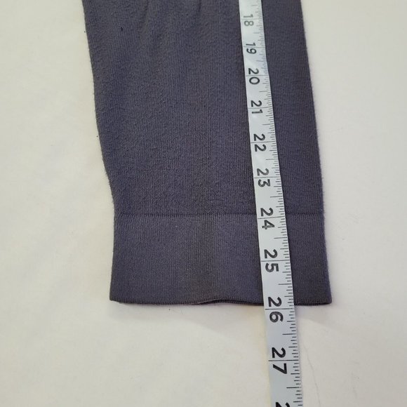 Nyne Sweater Mens XL Bamboo Long Sleeve 3-Button Collared Sweater Blue‎ Grey - Picture 10 of 11